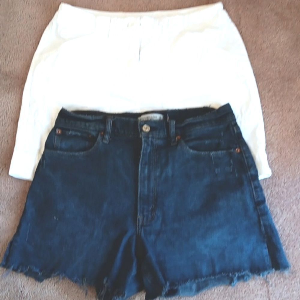 Abercrombie and Fitch and Charter Club Bundle of TWO Short.